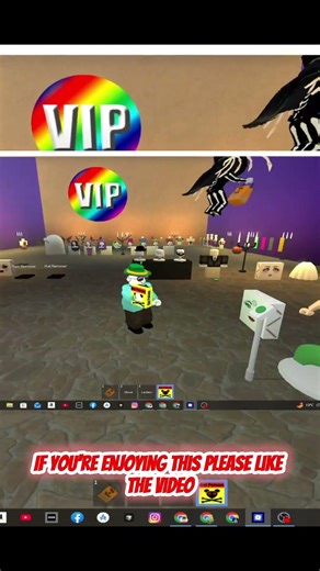 I Played the Scariest Halloween Roblox Game 😱 (New Player) #roblox #robloxshorts