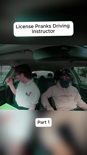 License Pranks Driving Instructor #fyp #car #troll #prank | Driving Instructor