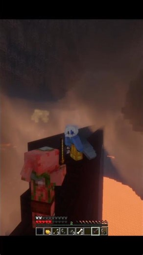 use water in nether 💦 #shorts #minecraft