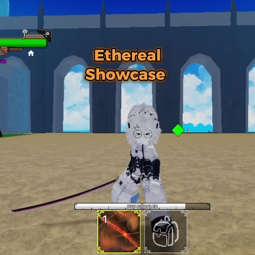 Ethereal Sword Showcase in King Legacy