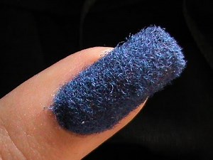 How to Do Flocking Velvet Nails