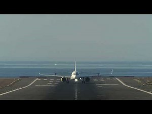 Airplane Taking Off at Full Power!