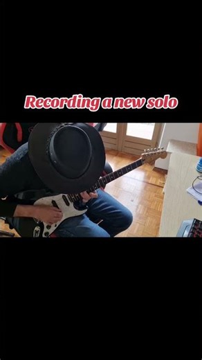 Recording a new solo