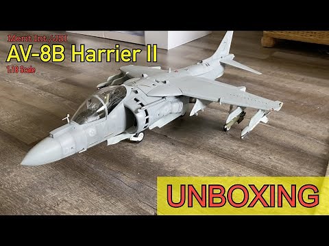 1:18 AV-8B Harrier II (Merit Int/JSI) pre-assembled