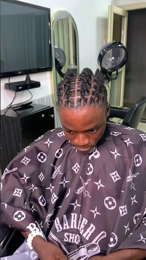 Dreadlock installation for guys #locs #hairstyles #dreadstyles #dreadlocks