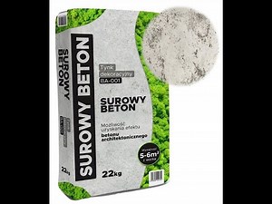 Beton Architektoniczny tynk ozdobny SUROWY BETON BA-001