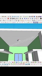 Sketchup plug-in to create false ceiling #architecture #3drender #sketchup #SketchUp2024 #sketchuptips #architects #sketchupmodel #architect #3d @top fans | Vray sketchup guru