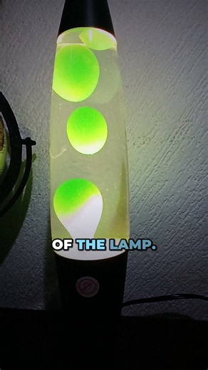 How a lava lamp's blobs rise and fall