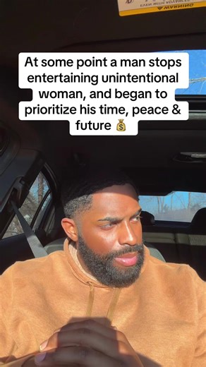At some point a man stops entertaining unintentional woman, and began to prioritize his time, peace & future 💰 #fyp #relatable #relatable #man #growth