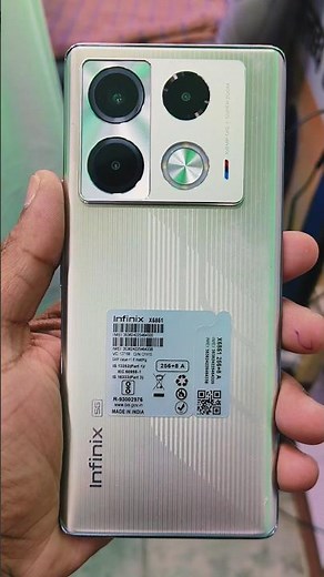 Infinix Note 40Pro 5G Racing Grey Colour 🩶