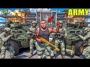 Franklin Become The Most POWERFULL ARMY of LOS SANTO in gta 5 | SHINCHAN & CHOP