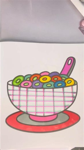 Wait till the end🍦 #colouring #relaxing #satisfying #markerart