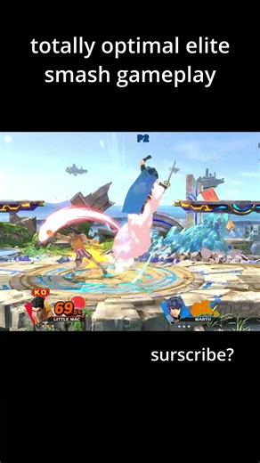 Online smash is discombobulating #littlemac #ssbu