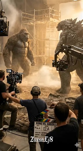 Behind the scenes: Godzilla vs Kong #behindthescenes #godzillavskong | godzilla vs kong
