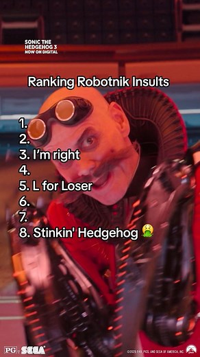 198K views · 4.8K reactions | We know that dork-upine comment hurt. Enjoy every Robotnik roast in #SonicMovie3, now on Digital: paramnt.us/SonicTheHedgehog3' | Sonic The Hedgehog Movie | Facebook
