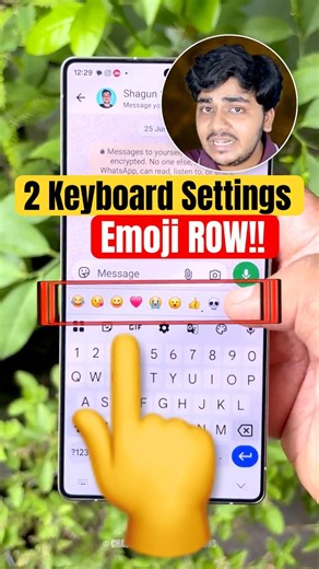 Phone के Keyboard में Emoji Row और Screenshot Feature अभी ON करो!