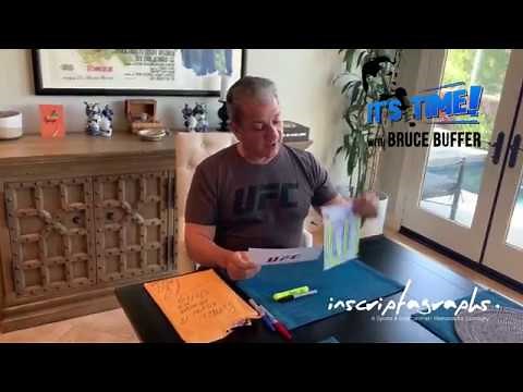 Bruce Buffer explains his UFC Fighter Introduction Cards he uses for every fight!