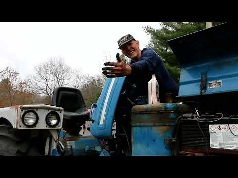 Ford 5000 Tractor: Flushing the steering system hydraulics