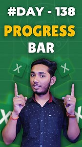 Progress Bar in Excel 💪 Learn Microsoft Excel while scrolling 😀 Follow:- @excel.solution_ For More Excel Tips and Tricks 👍 �. . . Follow For More Useful Content Like This #excelsolution . . . -------------------------------- Keywords :- Excel, Excel Formula , MS Excel, MS Excel Tips and Tricks, MS Excel Shortcut Keys, Microsoft Excel, MS Excel Training, MS Excel Formulas, Excel Tips, Excel Tricks, Excel Tutorials, Excel Video, Excel Tips Hindi, Productivity, Corporate, Accounting, Finance, Wo