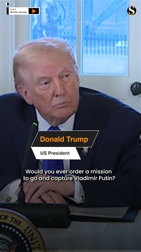 Will You CAPTURE Putin Like Maduro? Reporter Asks Trump on Russia-Ukraine, Venezuela Crises