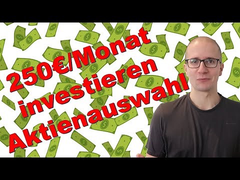 250€/Monat investieren für mehr Einkommen - Aktienauswahl - Consorsbank #SparplanOffensive