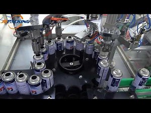 Full Automatic Aerosol Filling Machine 2800B - Jrpacking