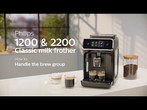 Philips Series 1200 & 2200 Automatic Coffee Machines – How to Handle the Brew group