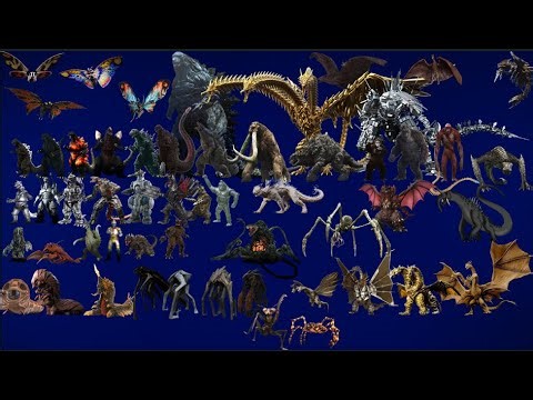 comparison of godzilla each era with other kaiju III#godzilla #kingghidorah