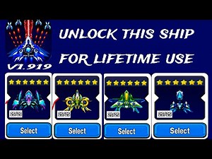 Space shooter unlock ship | free shopping latest version in description