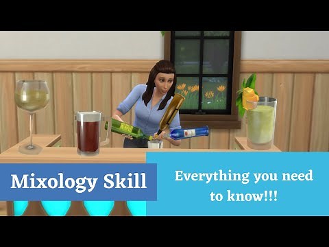 Mixology Skill Guide - Unlocking the Mythical Drink | The Sims 4