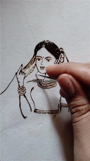 beautiful bride tutorial#hennadesign #viralmehndi #mehndi