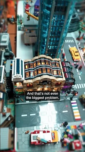 🏗️ Lego City Swapping Buildings 🔄