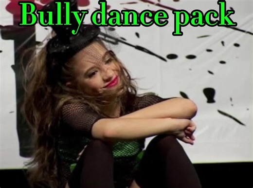 Bully dance pack full song #dancepackora #oradamcemomsroblox #dancemoms