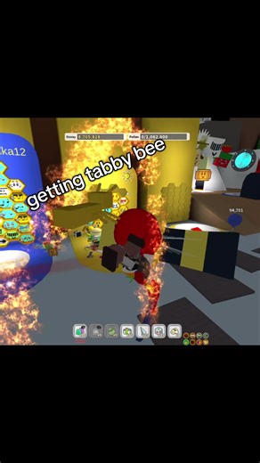 Yess #fyp #roblox #beeswarmsimulator #tabbybee