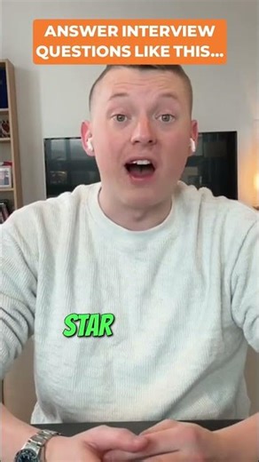 S.T.A.R Method - Crack Every Job Interview With This Trick! #CareerAdvice #careergrowth #shorts