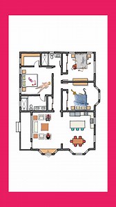 Concept_floor_plan Good floor plan space structure Floor plan review Ilustrasion 🙂🙂🧐 #autocad_2d_layout #homedesign #interiordesign #realestate | Iskandar Isla Cad