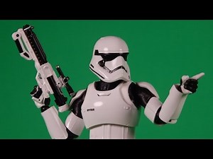 Bandai S.H. Figuarts First Order Stormtrooper Review Star Wars The Force Awakens