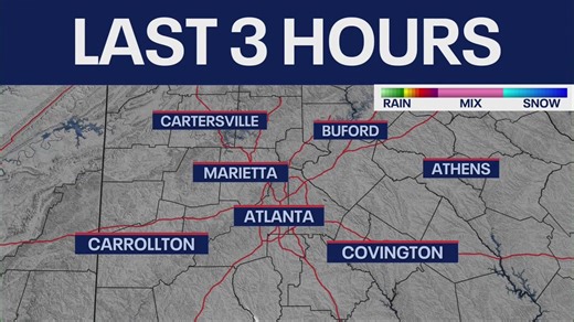 As Winter Storm Fern moves across the Southeast, FOX 5 Atlanta's live radar shows which areas are being impacted. | FOX 5 Atlanta