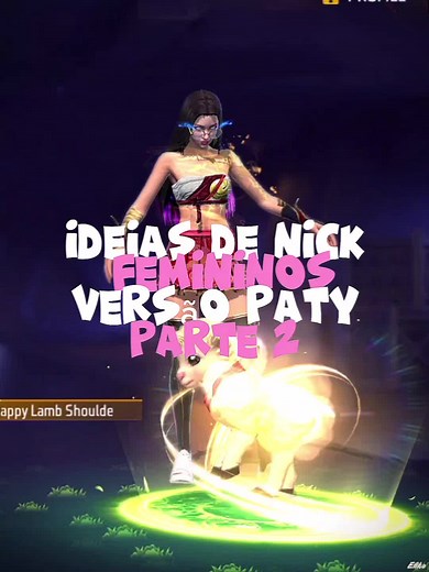Nomes Criativos para Free Fire: Nick Feminino e Masculino