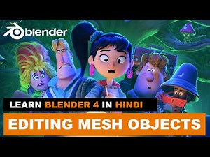 Part 7 - Editing Mesh Objects | Blender 4