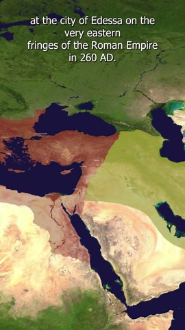 The Roman emperor who was captured by the Persians