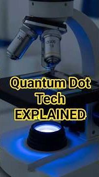 Unveiling the Secrets of Quantum Dot Displays: Why QLED Looks So Stunning! #quandotdisplay #qled