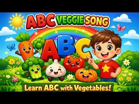 ABC Vegetable Song for Kids | Learn ABC Alphabet with Vegetables | 1 Hour ABC Learning Song for Kids