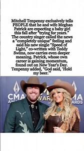 Mitchell Tenpenny and Meghan Patrick Expecting First Baby: “I Couldn’t Be Happier” #shorts