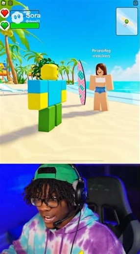 “When Noob Sees a Cute Girl… Roblox Chaos Begins! 😳💥😂