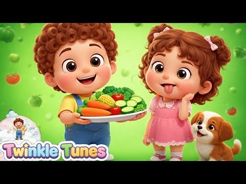 Veggie Time Song | Kids Healthy Food Song | 🥦🍅