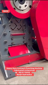 Heavy Duty Cutting & Punching Machine Fabrication & Electrical 9815776555 Ranjit Hydraulics #reelstrending #reelsfyp #reelsinstagram #sidhumoosewalafans #fabrication #indiancricket #newsong #USAToday #viarl #video #view #video #viajes #fabrication #newsong #trend #travel | Ranjit Hydraulics