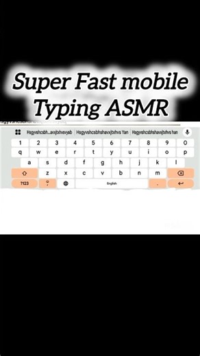 Super Fast Mobile Typing ASMR 🔥 (No Talking, Only Satisfying Sounds) 🎧💤