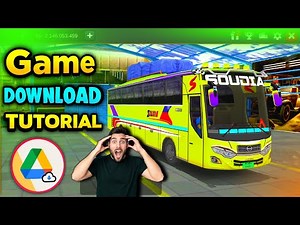 Games link download tutorial | bus simulator Indonesia unlimited money and no ads APK + obb download