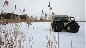 Le véhicule tout-terrain russe Sherp ATV
